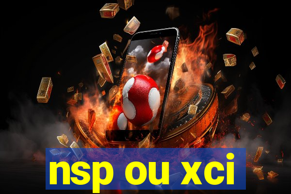 nsp ou xci